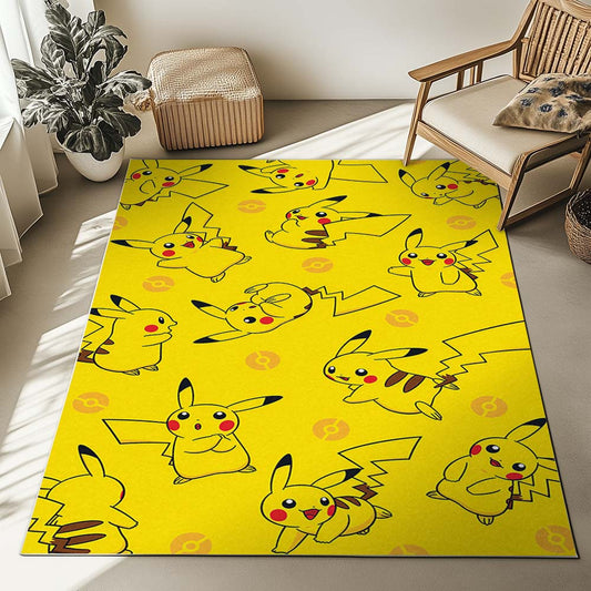 Pikachu Pokemon 3 Rug