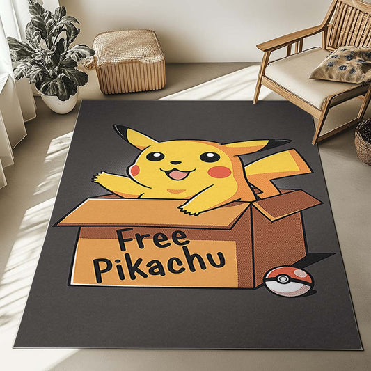 Pikachu Pokemon 4 Rug