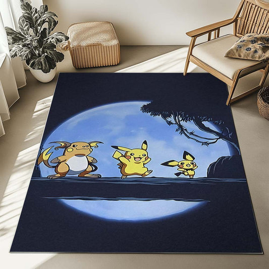Pikachu Pokemon 9 Rug