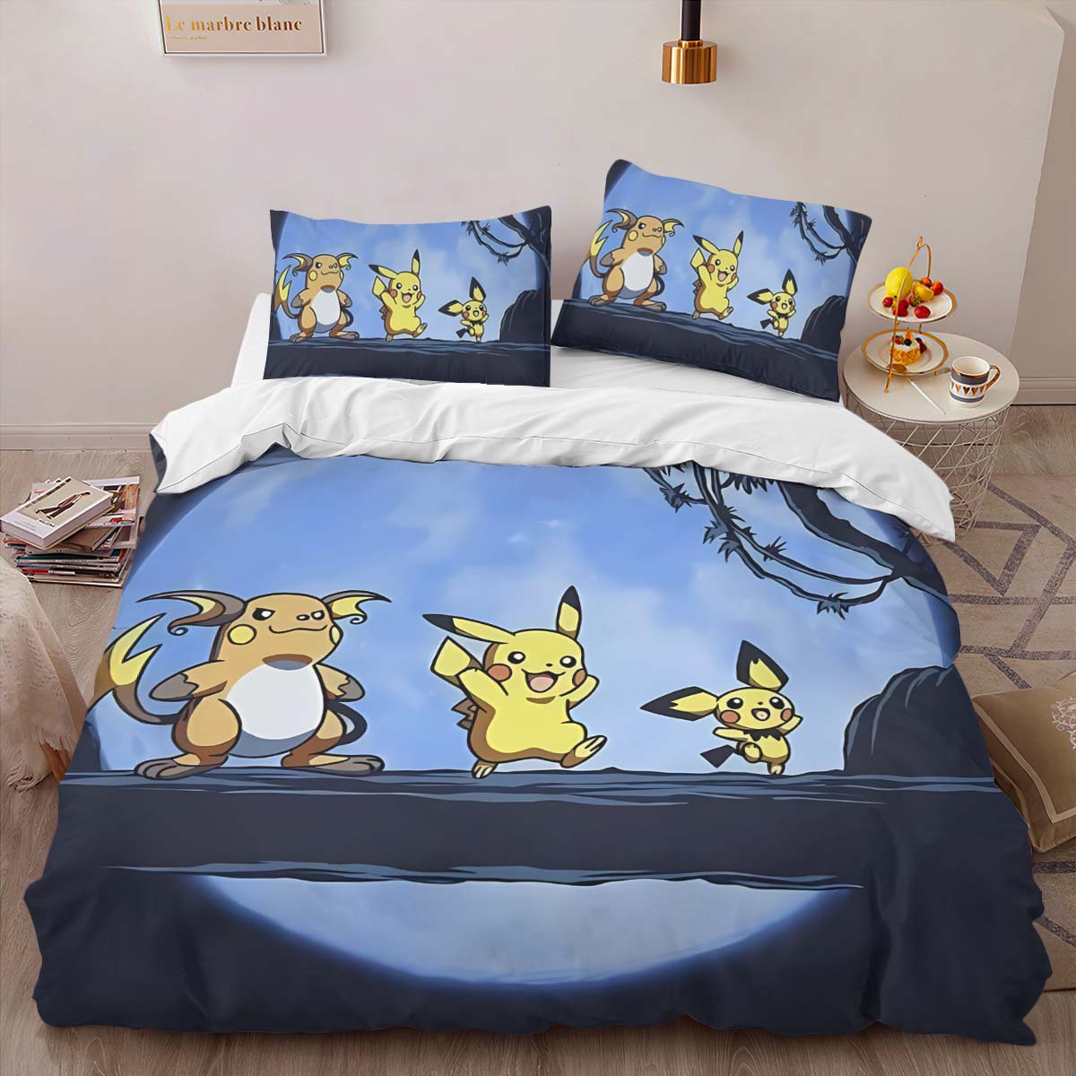 Pikachu Pokemon 9 Duvet Cover 2