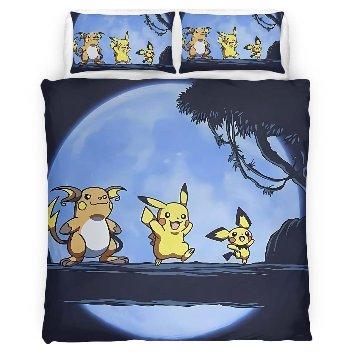 Pikachu Pokemon 9 Duvet Cover