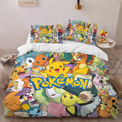 Pokemon All Characters Duvet Cover 2