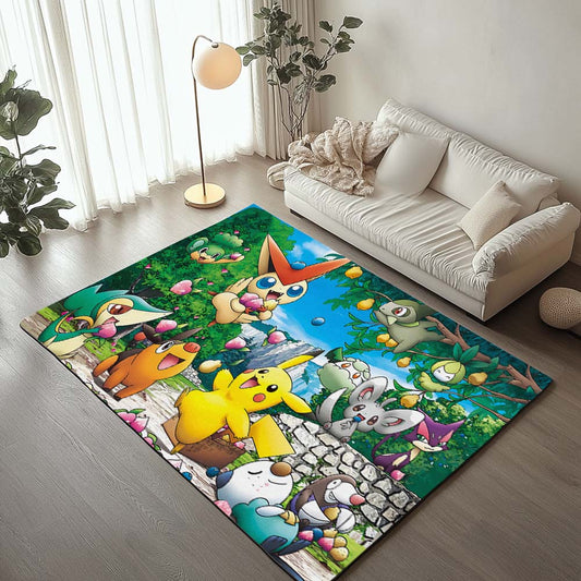 Pokemon All Characters 2 Rug