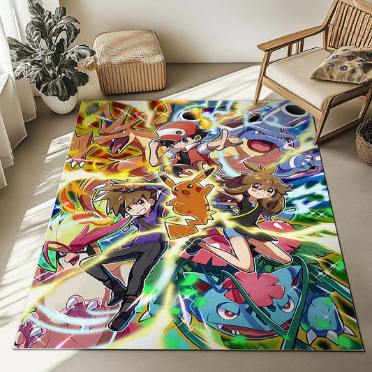 Pokemon All Characters 4 Rug
