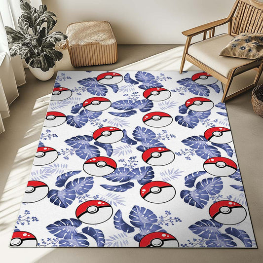 Pokemon Ball 3 Rug