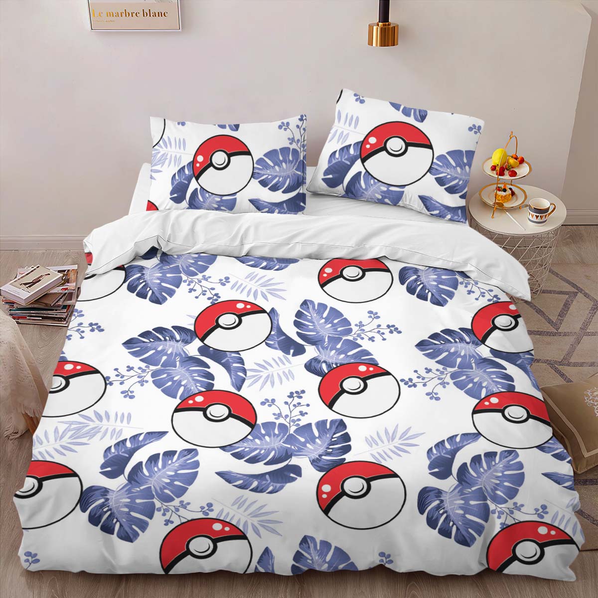 Pokemon Ball 3 Duvet Cover 2