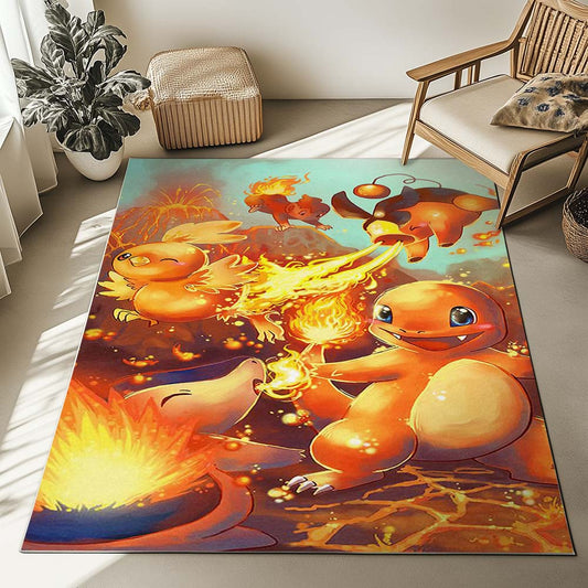 Pokemon Charmander Rug
