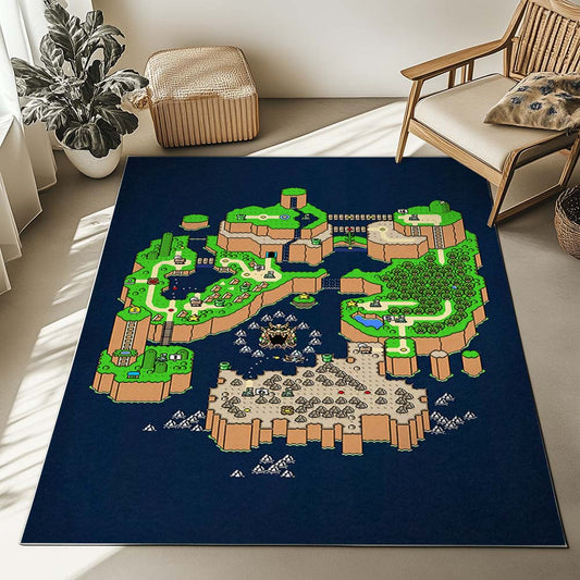 Pokemon Map Rug