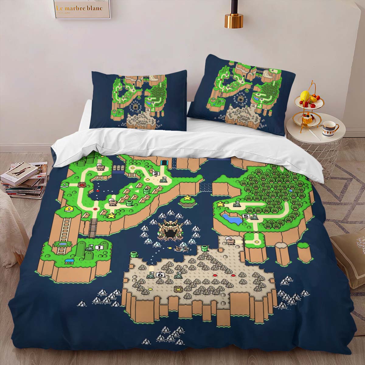 Pokemon Map Duvet Cover 2
