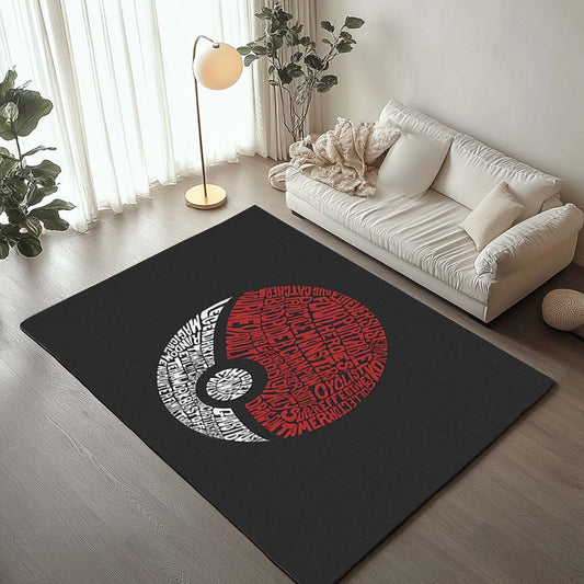 Pokemon Pikachu Ball Rug