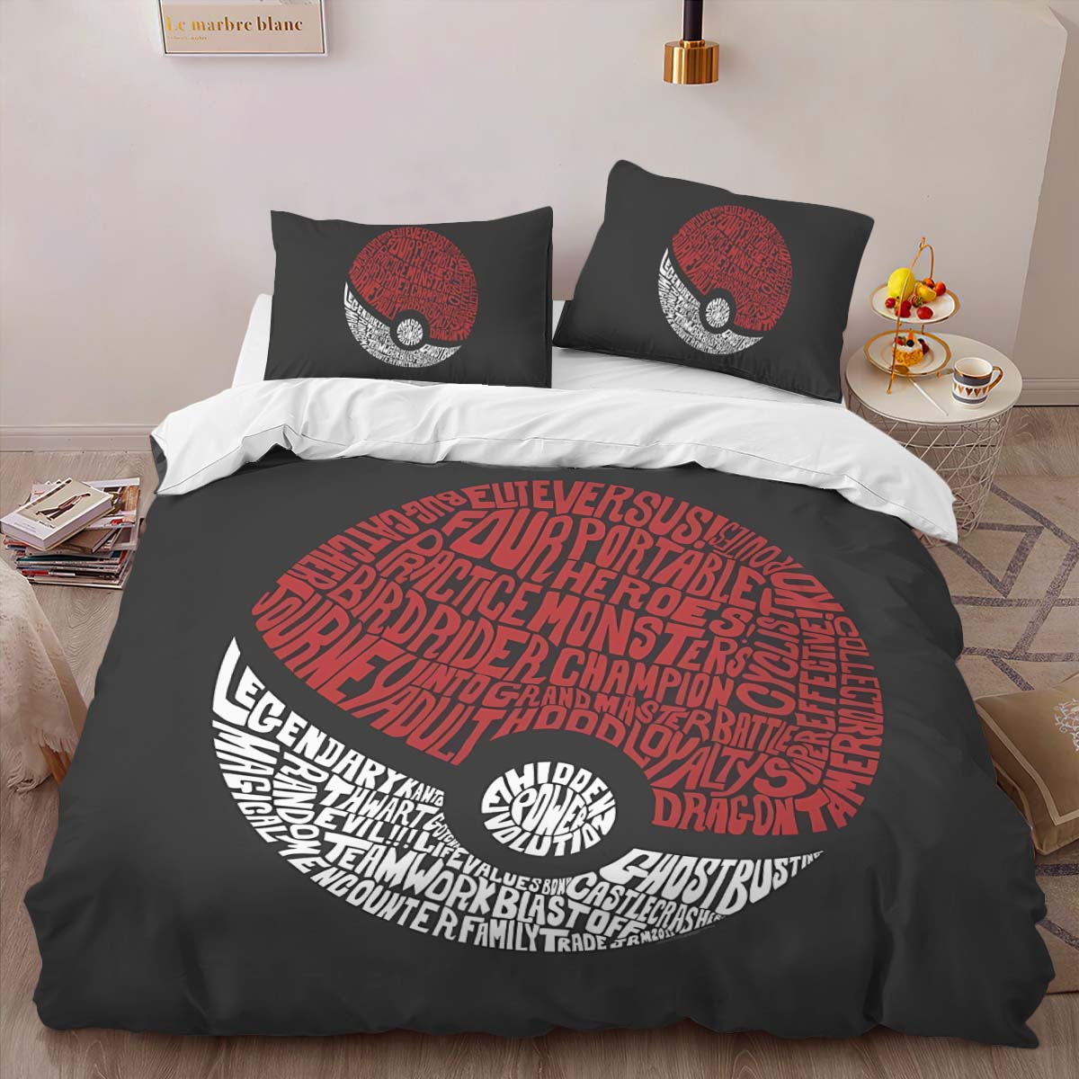 Pokemon Pikachu Ball Duvet Cover 2