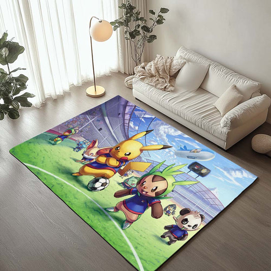 Pokemon Pikachu Football 2 Rug