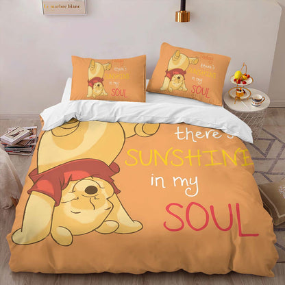 Pooh in Winnie The Pooh 01 Duvet Cover 2