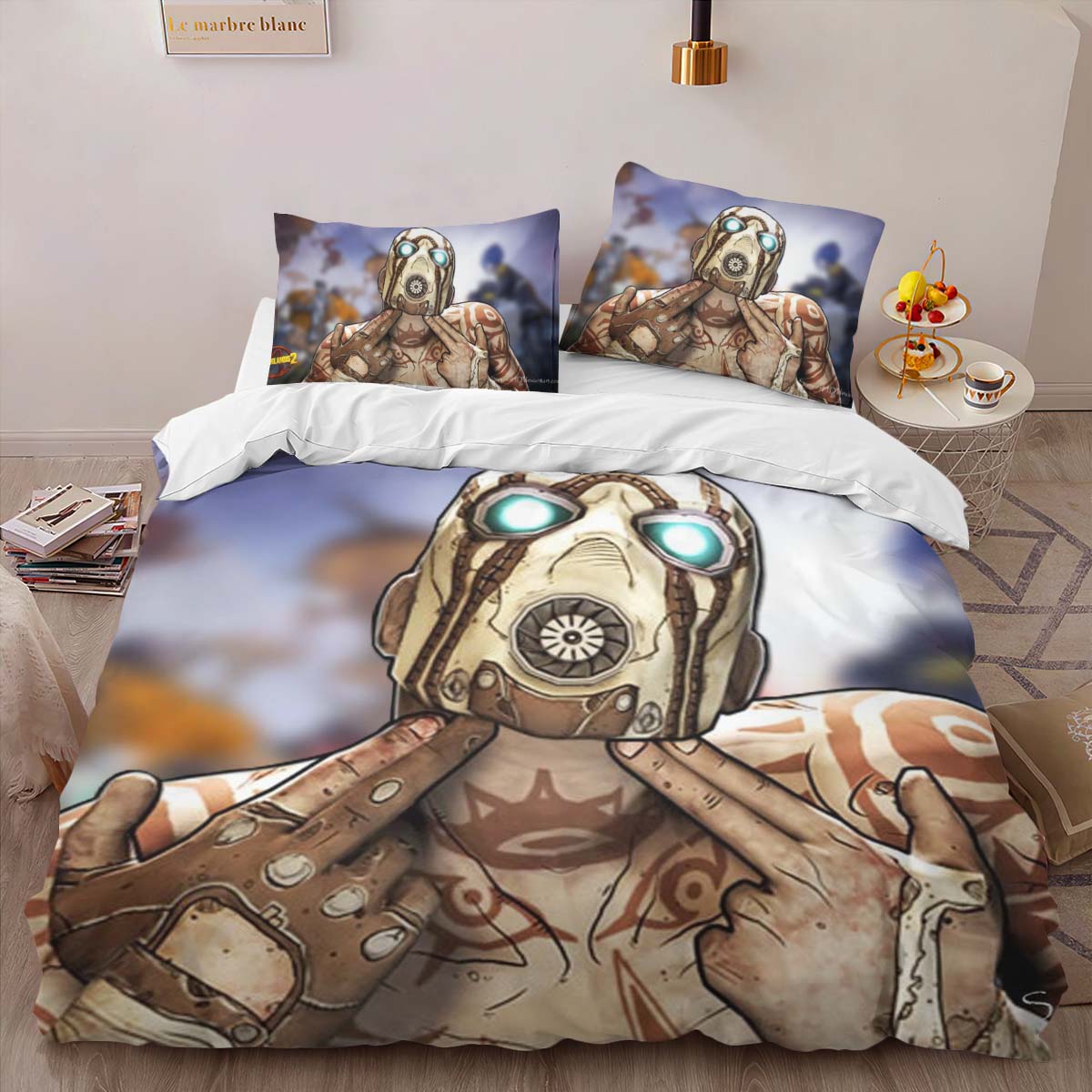 Psycho Bandit Fortnite Skin 3 Duvet Cover 2