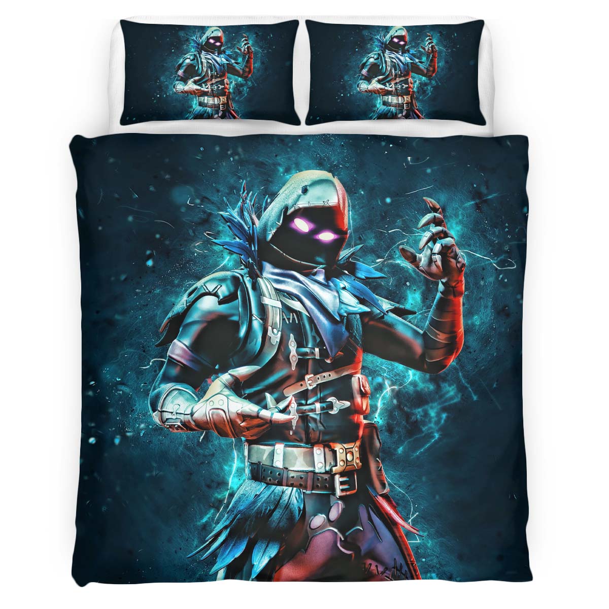 Raven Skin Fortnite Game Duvet Cover