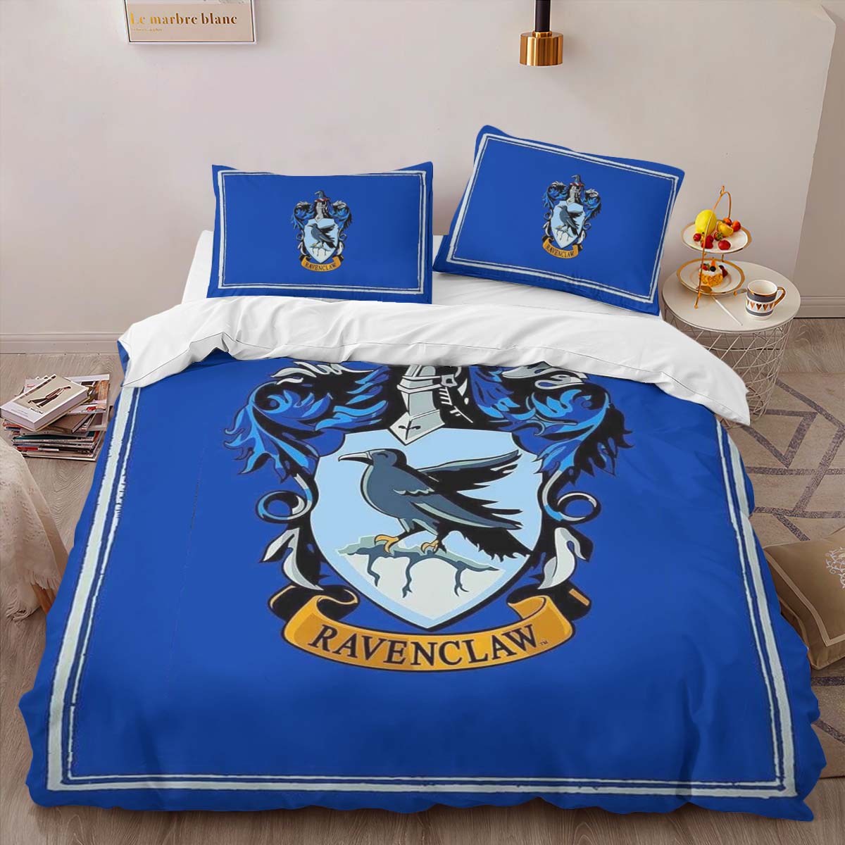 Ravenclaw House Harry Potter Blue Logo Duvet Cover 2
