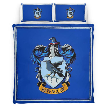 Ravenclaw House Harry Potter Blue Logo Duvet Cover