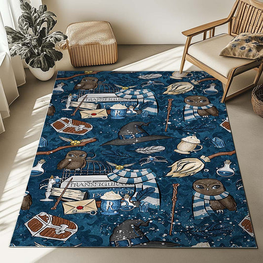 Ravenclaw Owl Harry Potter Rug