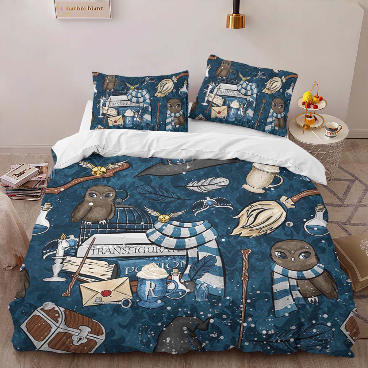 Ravenclaw Owl Harry Potter Duvet Cover 2