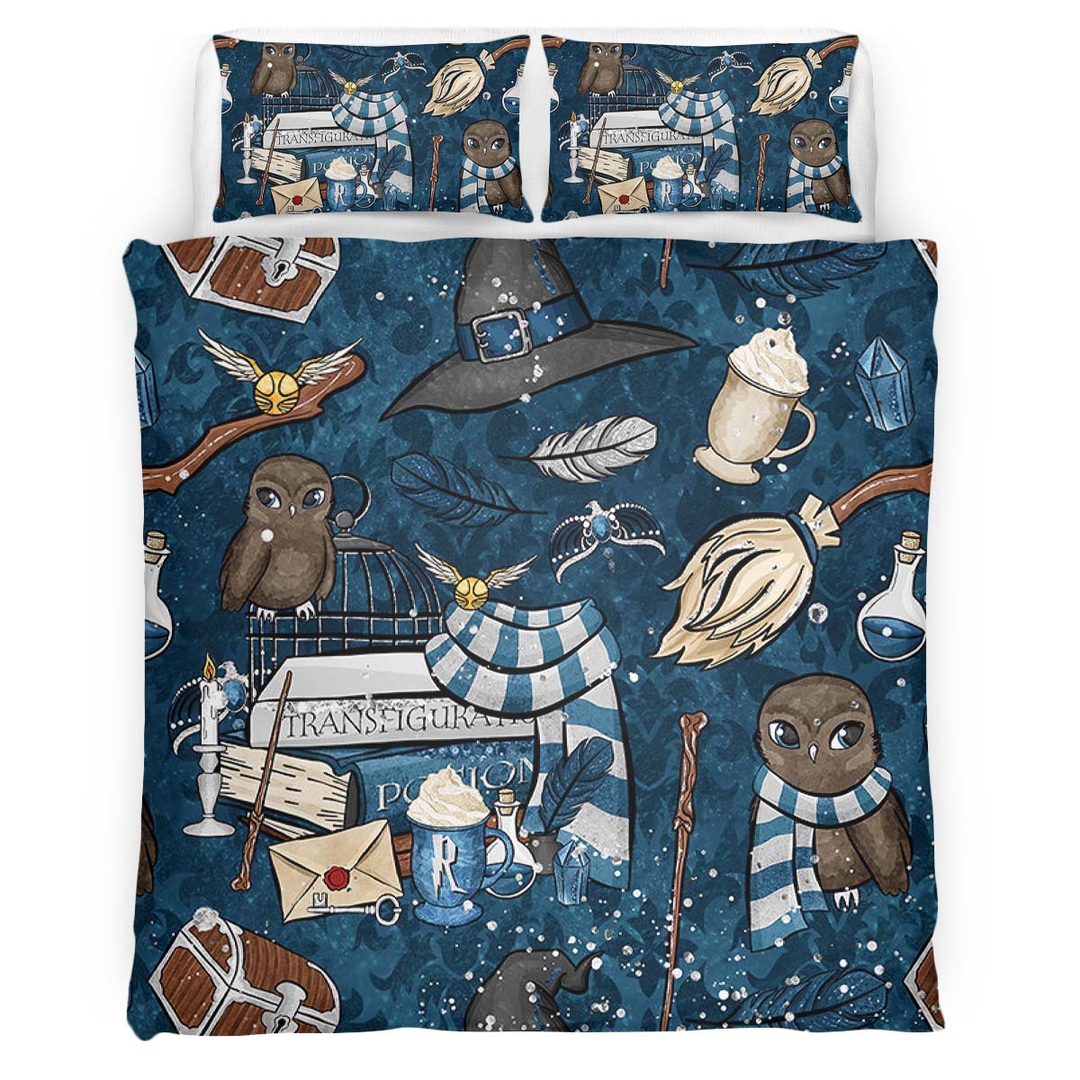 Ravenclaw Owl Harry Potter Duvet Cover