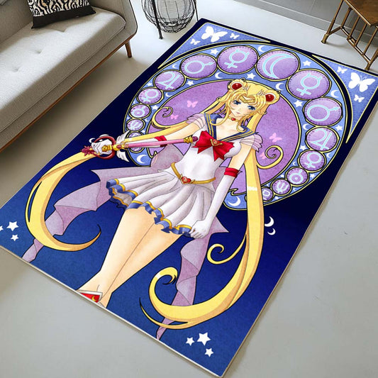 Sailor Moon Bunny Tsukino Princess Serenity 14 Rug