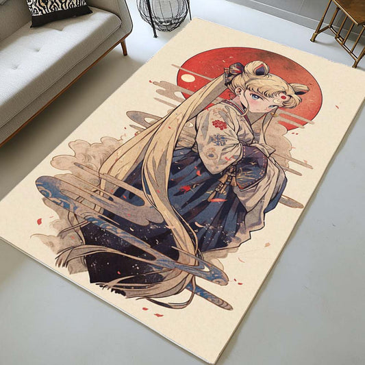 Sailor Moon Bunny Tsukino Princess Serenity 19 Rug