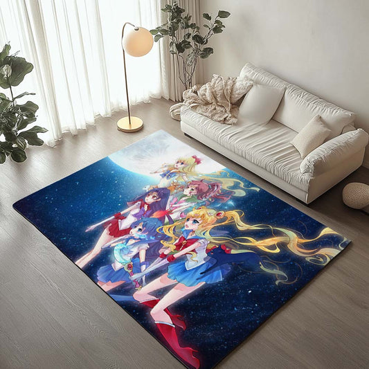 Sailor Moon Squad 3 Rug