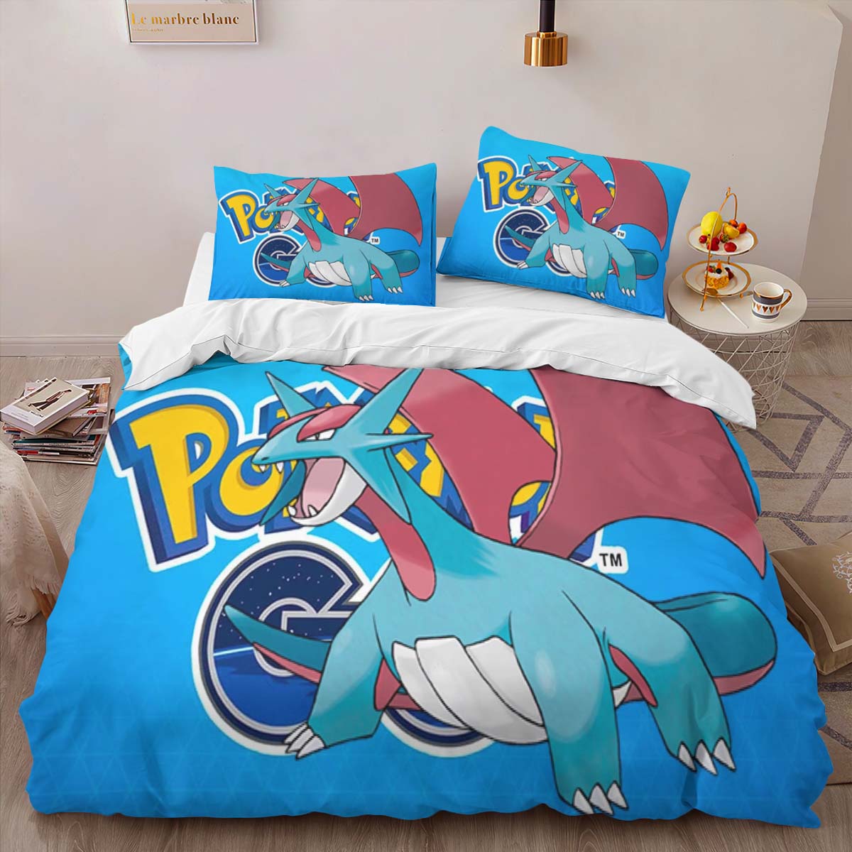 Salamence Pokemon Duvet Cover 2