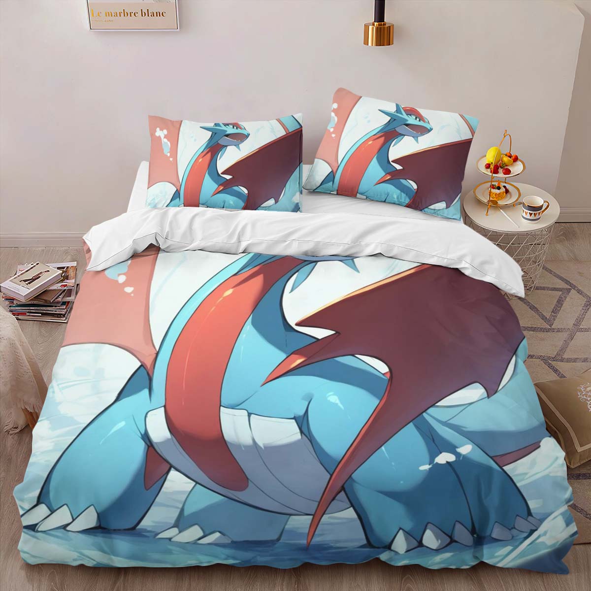 Salamence Pokemon 5 Duvet Cover 2