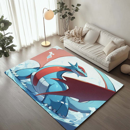 Salamence Pokemon 5 Rug