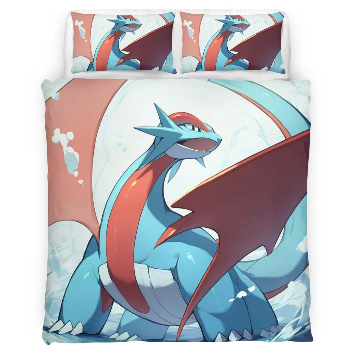 Salamence Pokemon 5 Duvet Cover