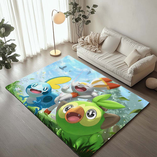 Scorbunny Grookey Sobble Pokemon 2 Rug