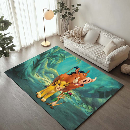 Simba The Lion King Characters 01 Rug