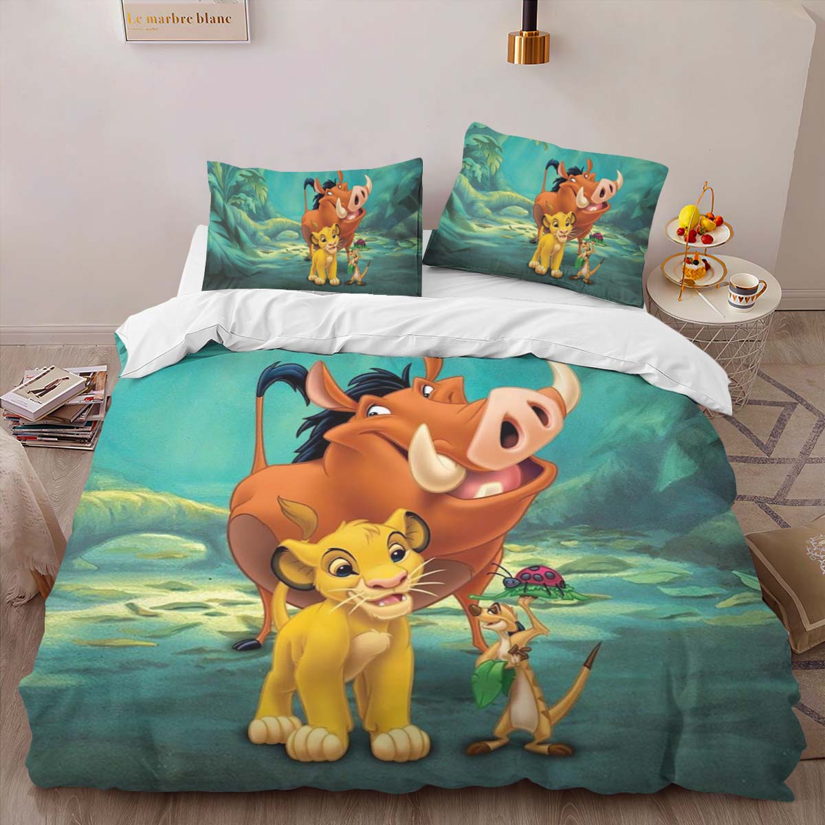 Simba The Lion King Characters 01 Duvet Cover 2