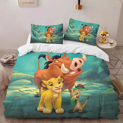 Simba The Lion King Characters 01 Duvet Cover 2