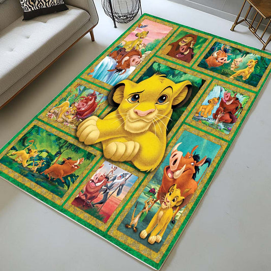 Simba The Lion King Characters 02 Rug