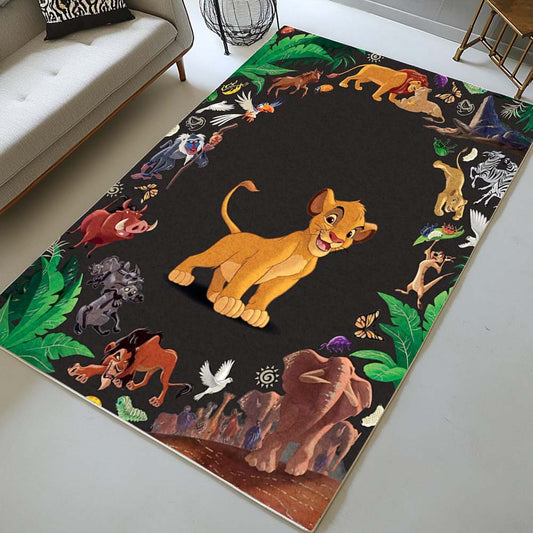 Simba The Lion King Characters 03 Rug