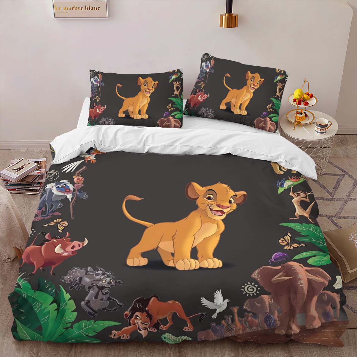 Simba The Lion King Characters 03 Duvet Cover 2