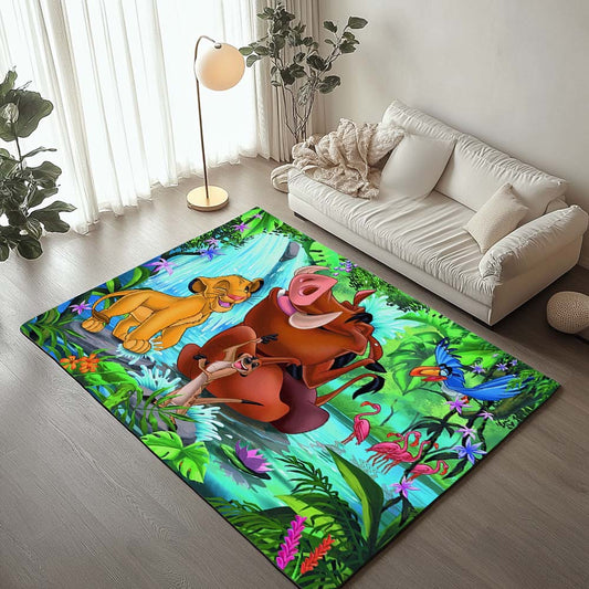 Simba and Friends 2 Rug