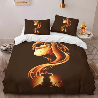 Simba and Mufasa The Lion King 03 Duvet Cover 2