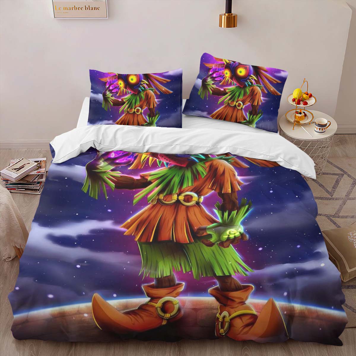 Skull Kid Majoras Mask The Legend of Zelda Character 2 Duvet Cover 2
