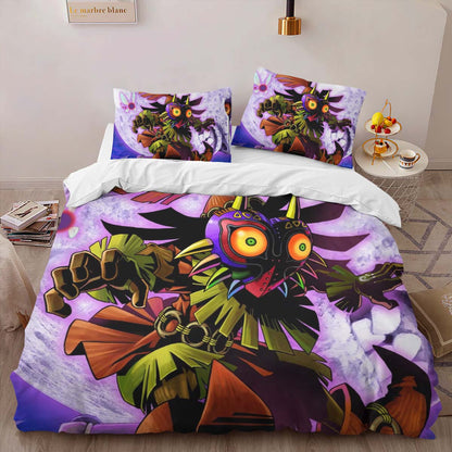 Skull Kid Majoras Mask The Legend of Zelda Character 3 Duvet Cover 2