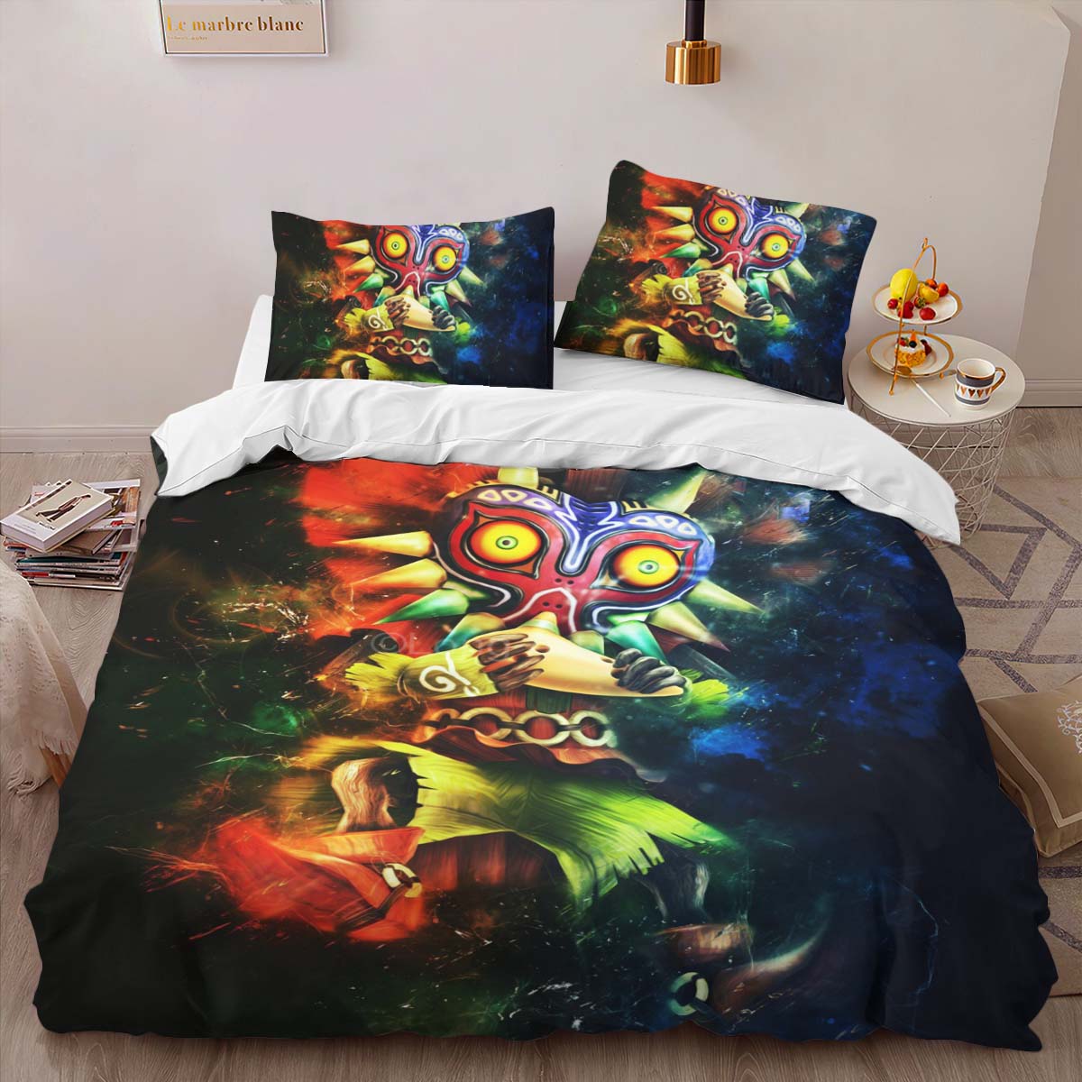 Skull Kid Majoras Mask The Legend of Zelda Character 4 Duvet Cover 2