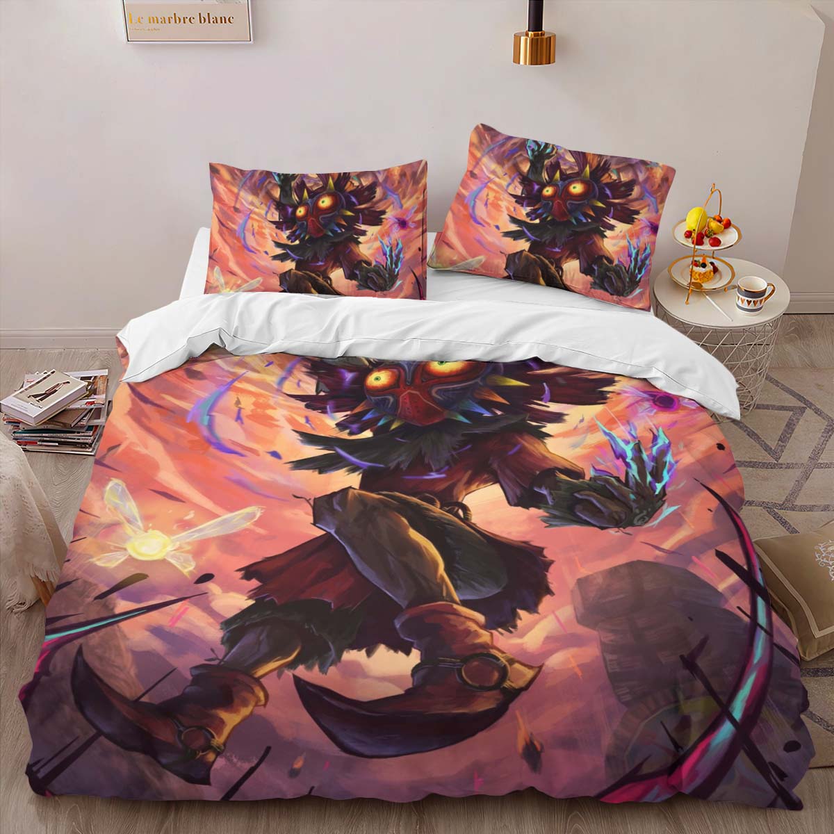Skull Kid Majoras Mask The Legend of Zelda Character 5 Duvet Cover 2