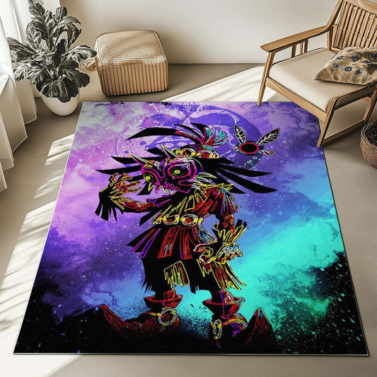 Skull Kid The Legend of Zelda 3 Rug