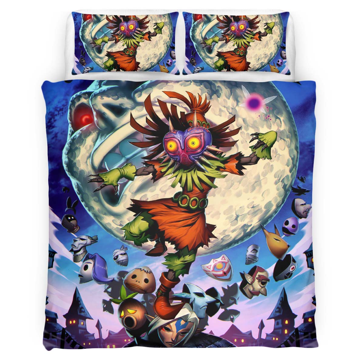 Skull Kid The Legend of Zelda Duvet Cover