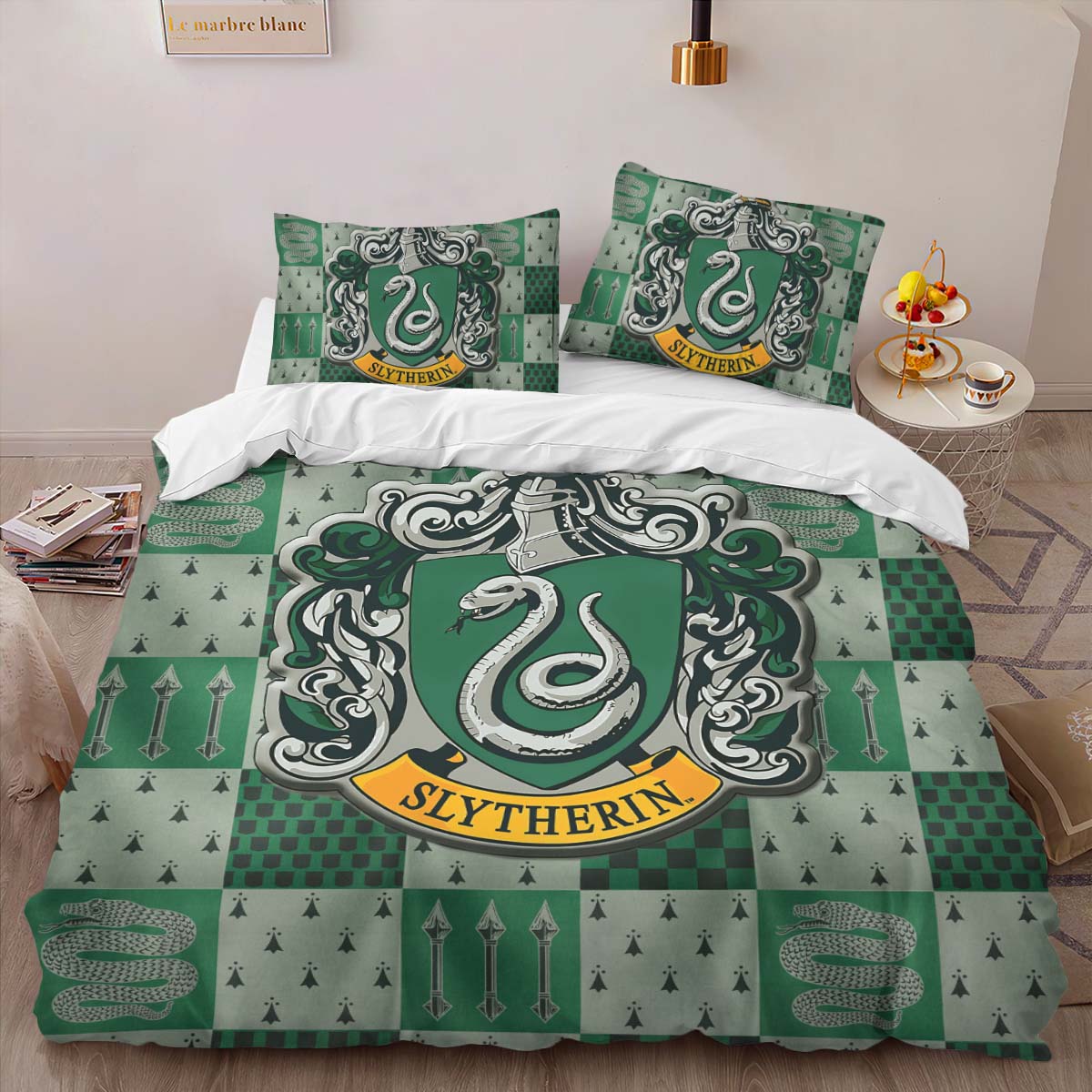 Slytherin Harry Potter 2 Duvet Cover 2
