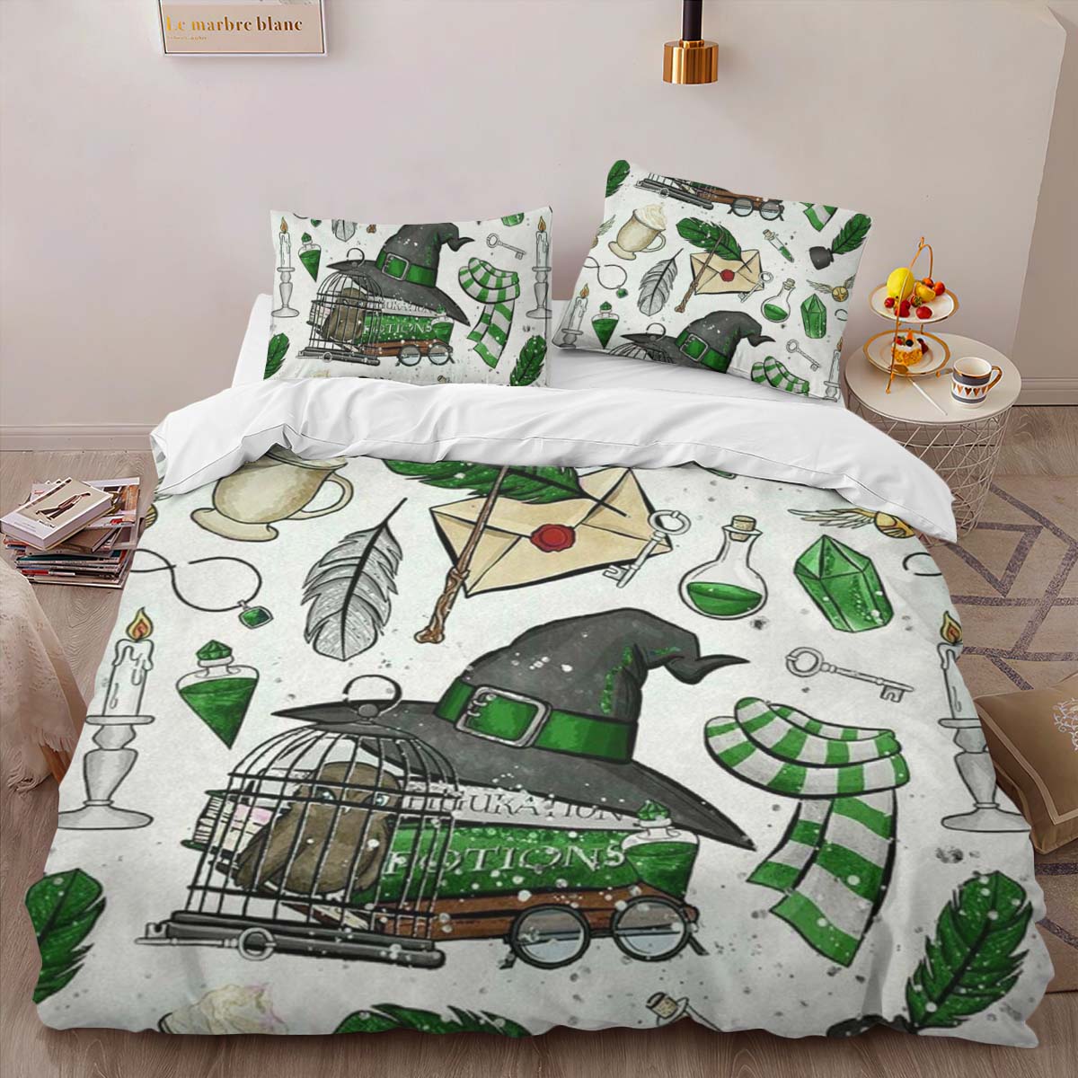 Slytherin Harry Potter 3 Duvet Cover 2