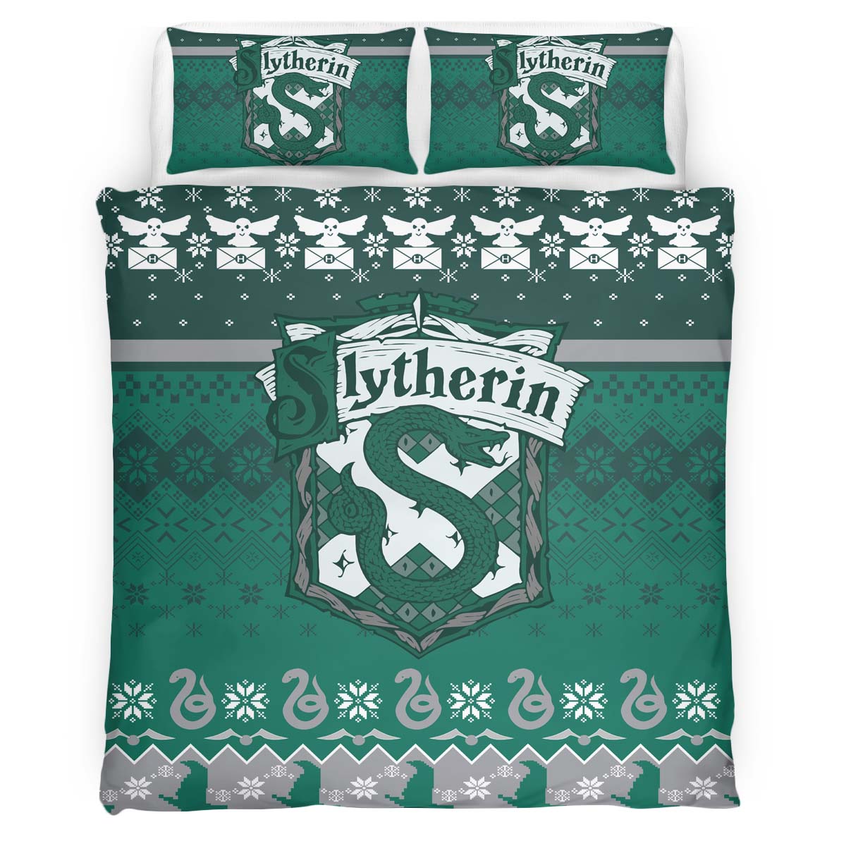 Slytherin House Harry Potter 03 Duvet Cover