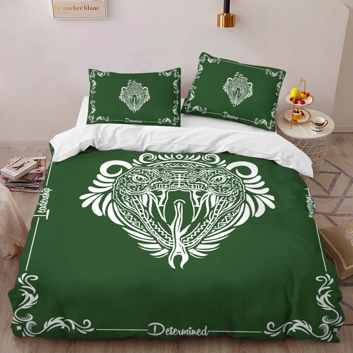 Slytherin House Harry Potter 04 Duvet Cover 2
